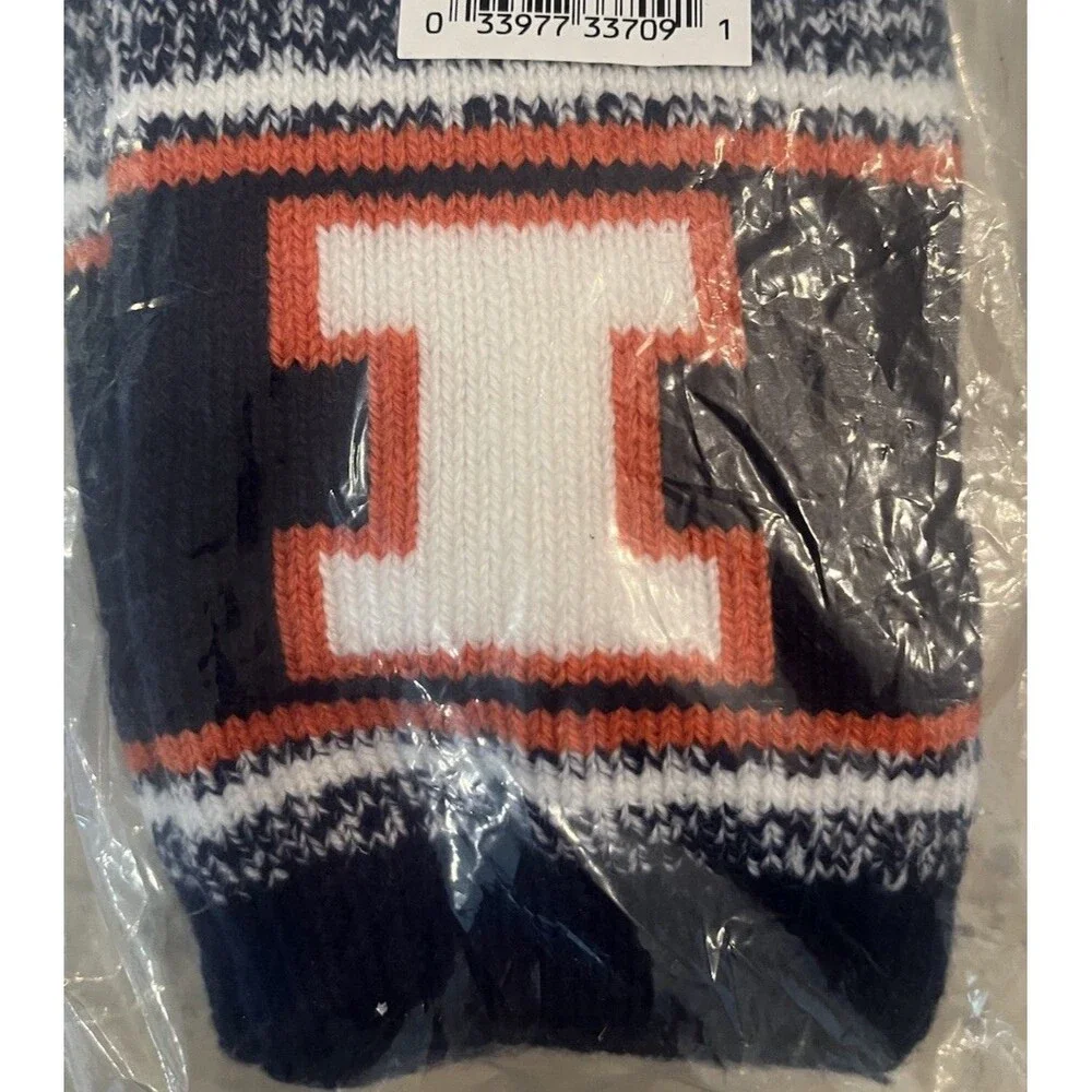 Muk Luks Gameday Fighting Illini University Of Illinois Thermal Socks